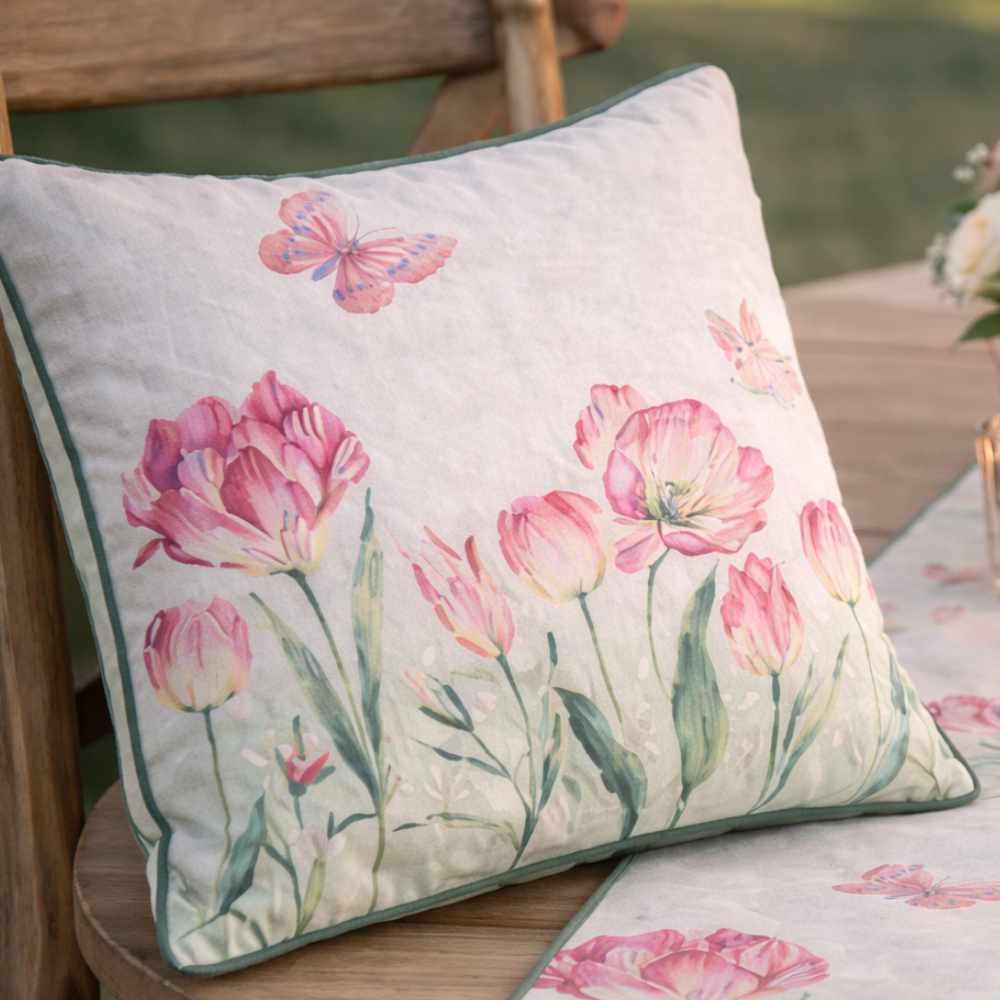Federa Cuscino 45x45 cm - Tulipe - Clodette