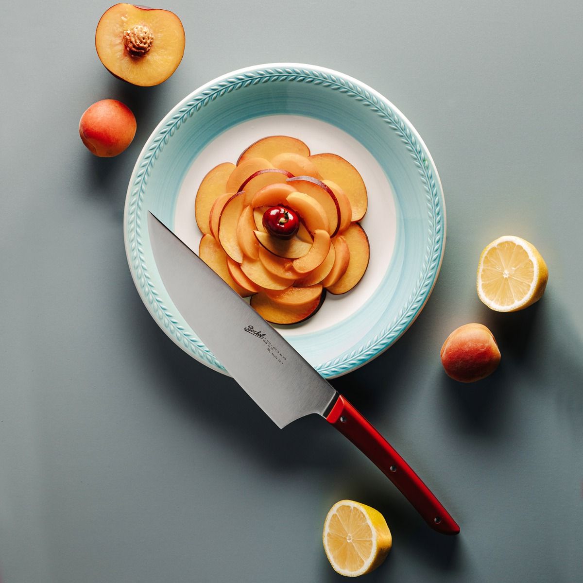 Coltello Cucina Colore Rosso 20 cm - Berkel