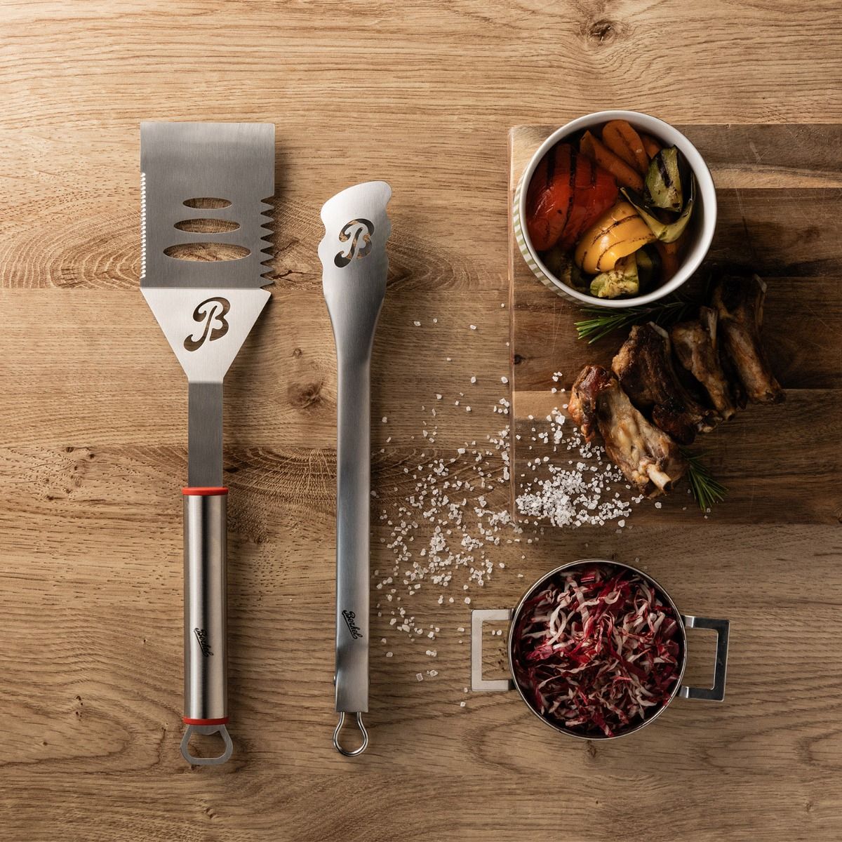 Set 2 Pezzi Pinza + Paletta BBQ - Berkel