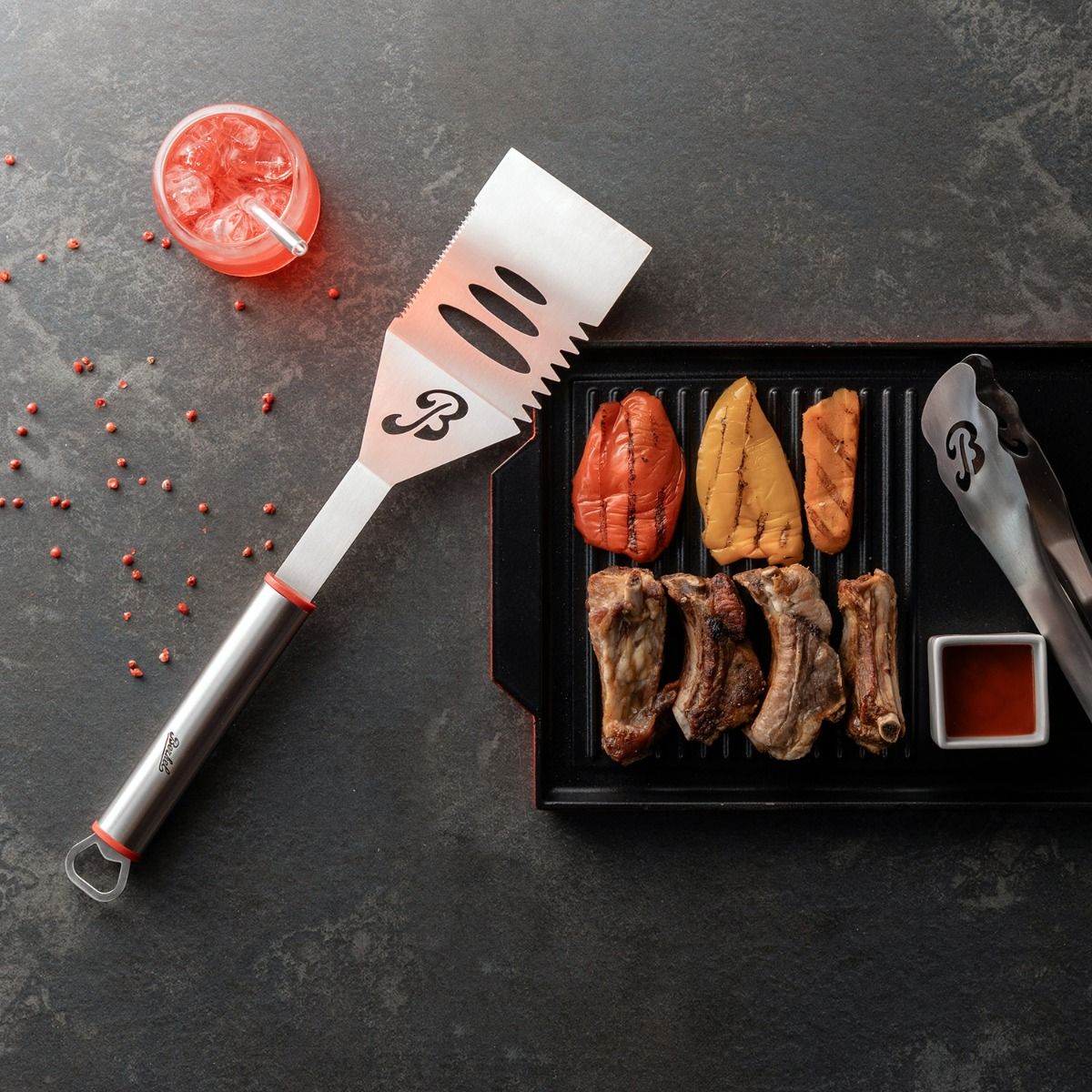 Set 2 Pezzi Pinza + Paletta BBQ - Berkel