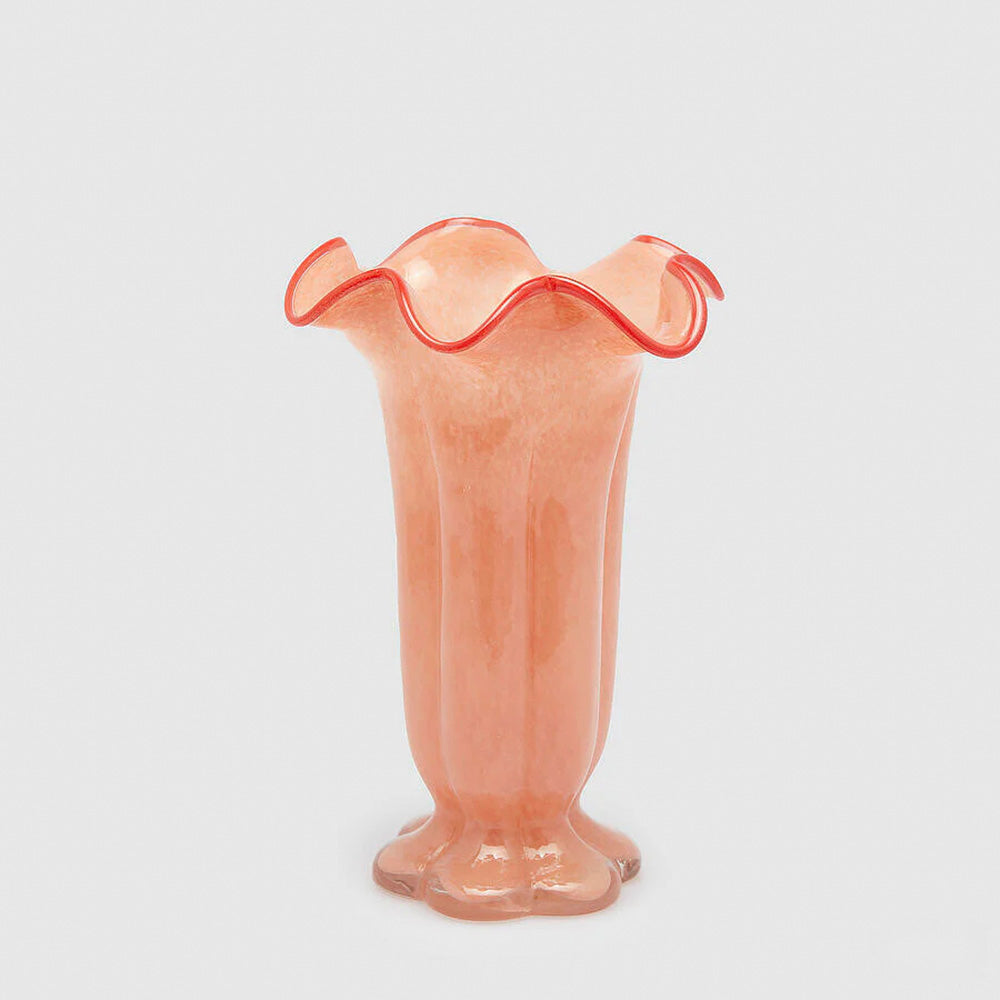 Vaso Campanula H.30 Cm D.19 Cm Arancione - EDG