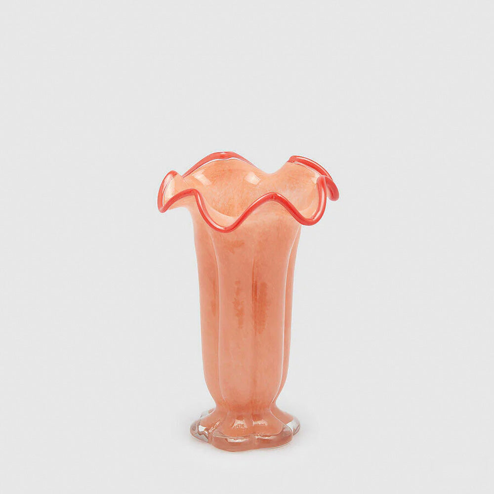 Vaso Campanula H.25 Cm D.16 Cm Arancione - EDG