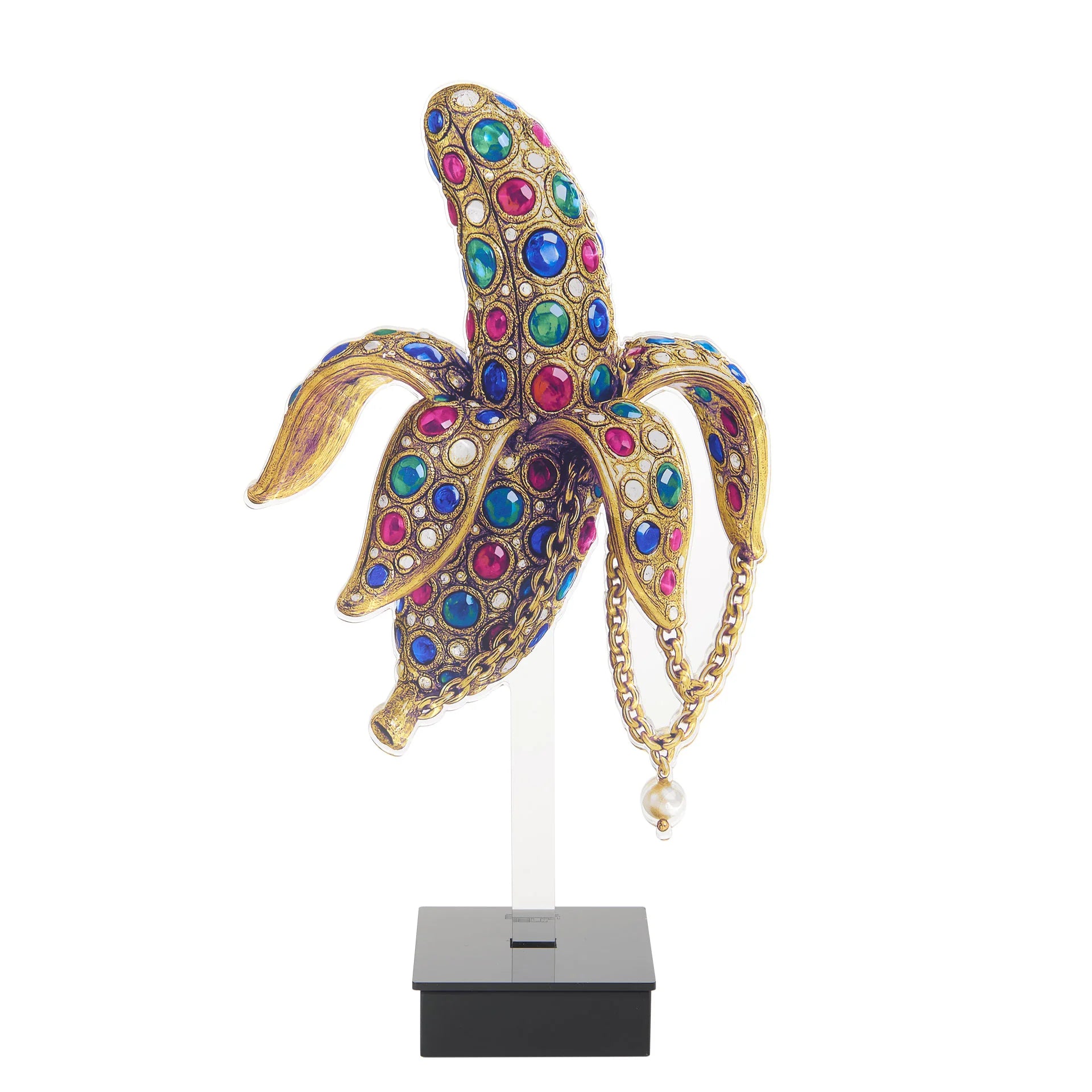Centrotavola - UNO/BANANA - Collezione Bling Bling - Linee Recanati
