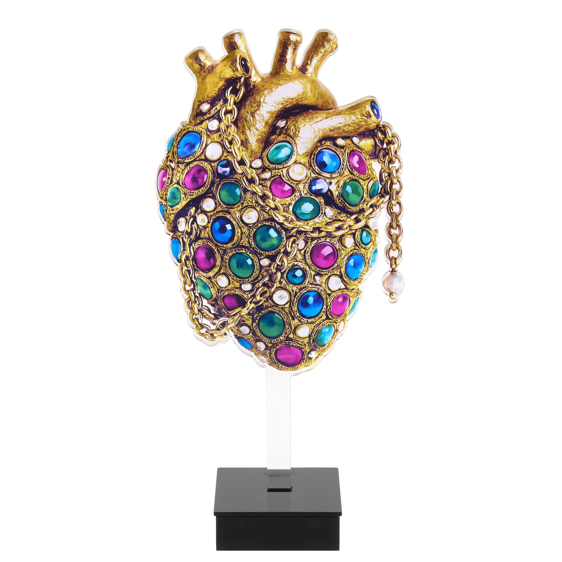 Centrotavola - CINQUE/CUORE - Collezione Bling Bling - Linee Recanati