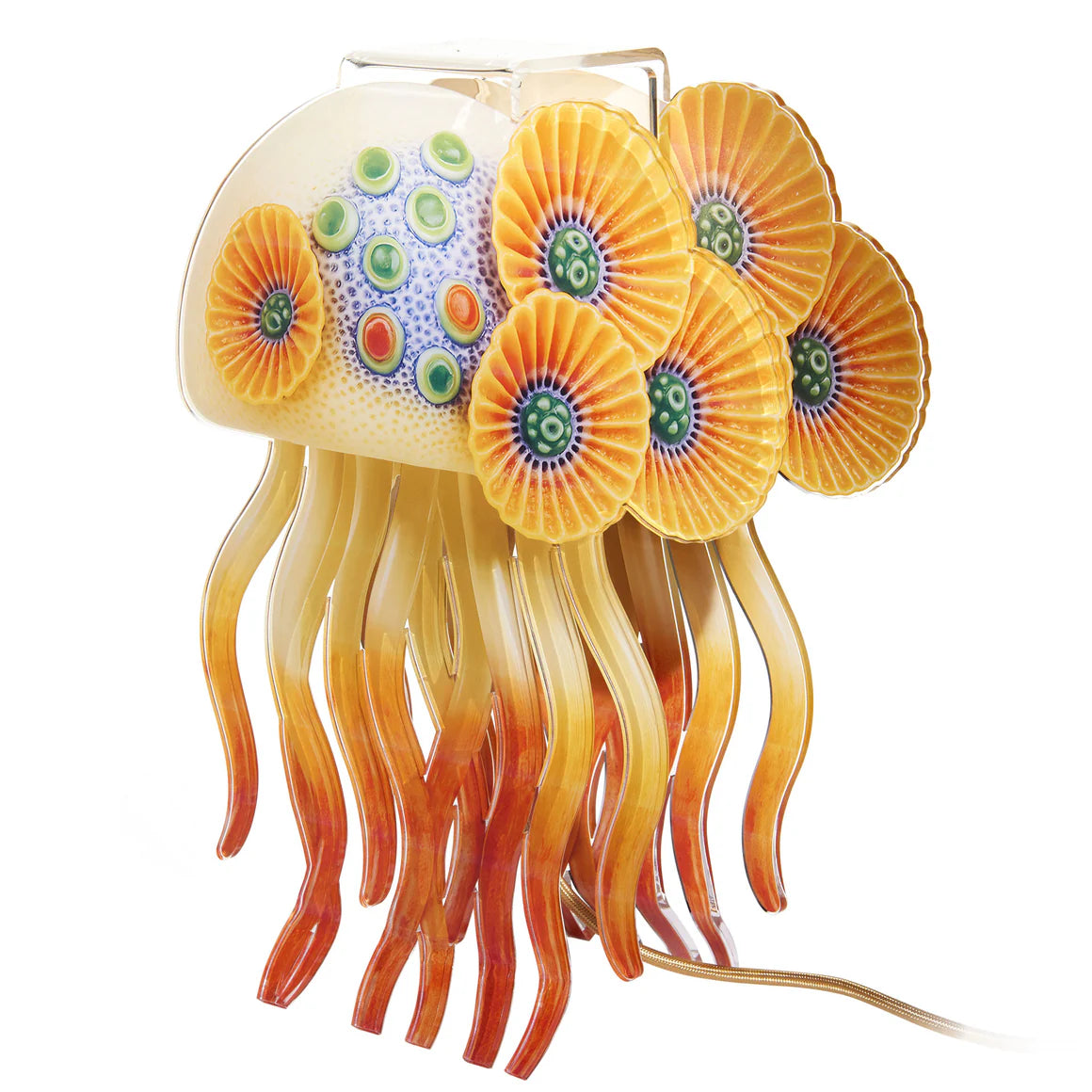 Lampada da Tavolo - Giallo - Collezione Medusa Luminosa - Linee Recanati