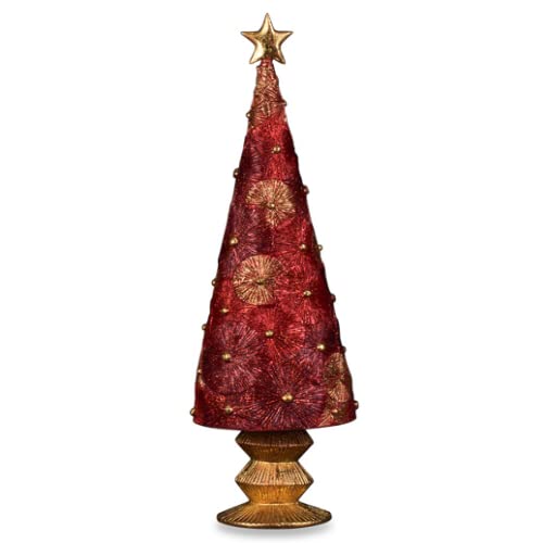 Albero H.35 CM Rosso Henriette