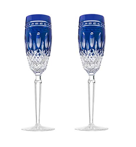 Stemware cobalto coppia flauto Waterford