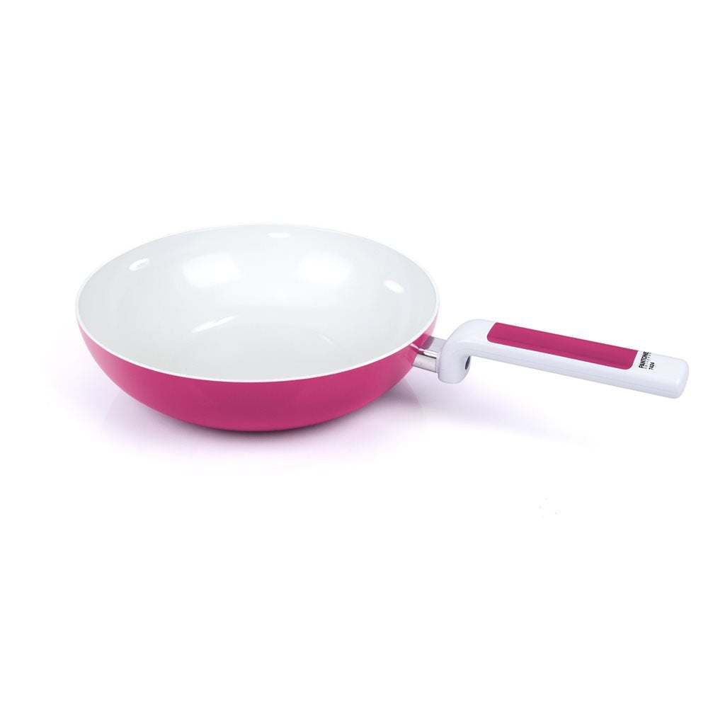 Wok 28 cm Magenta Rosa Moneta