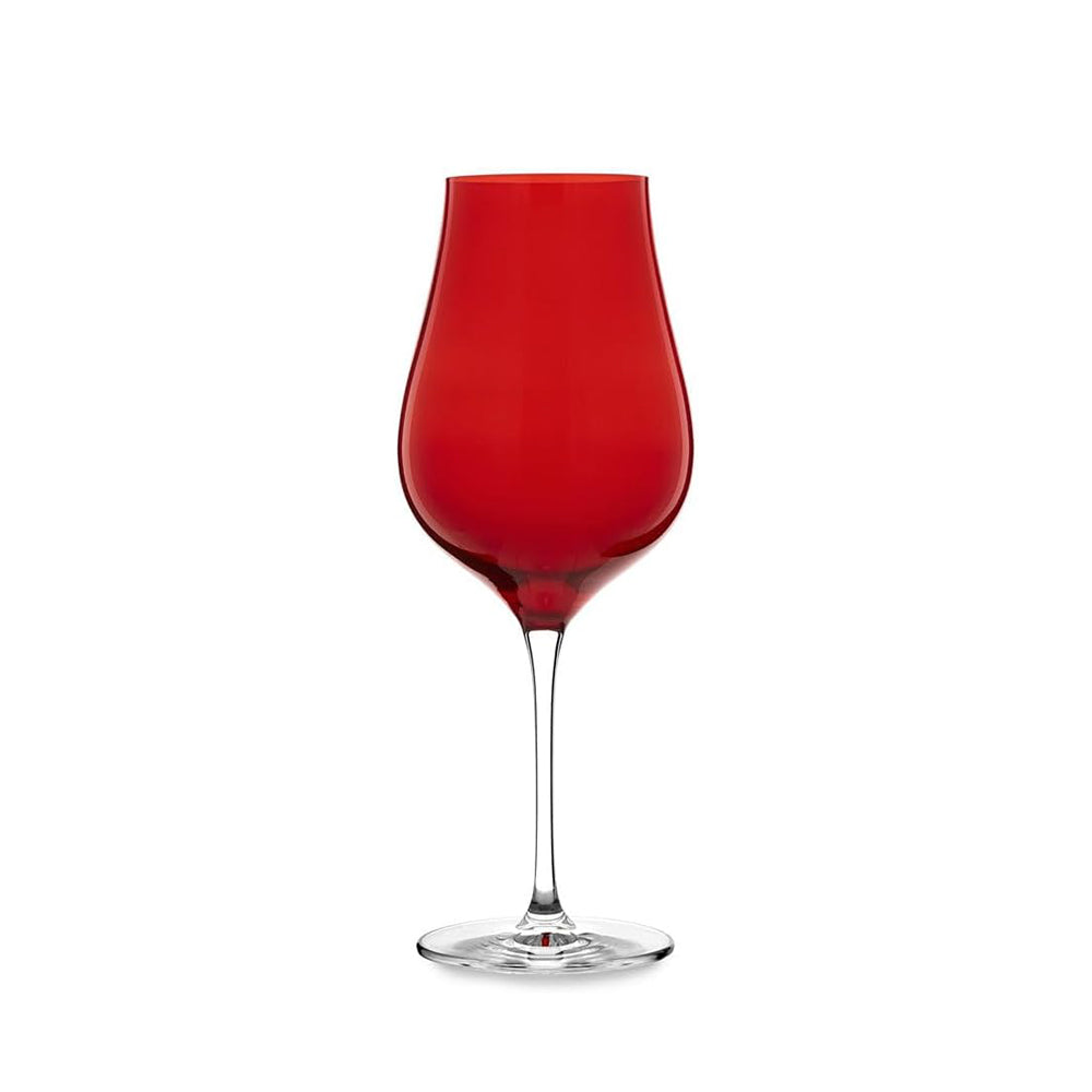 Set da 6 calici Vino Rosso Ml.650 Collezione Limosa Rosso - Fade