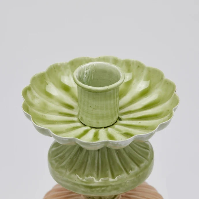 Portacandela Colormix H 36 Cm D 12 Cm Metallo Multicolor - EDG