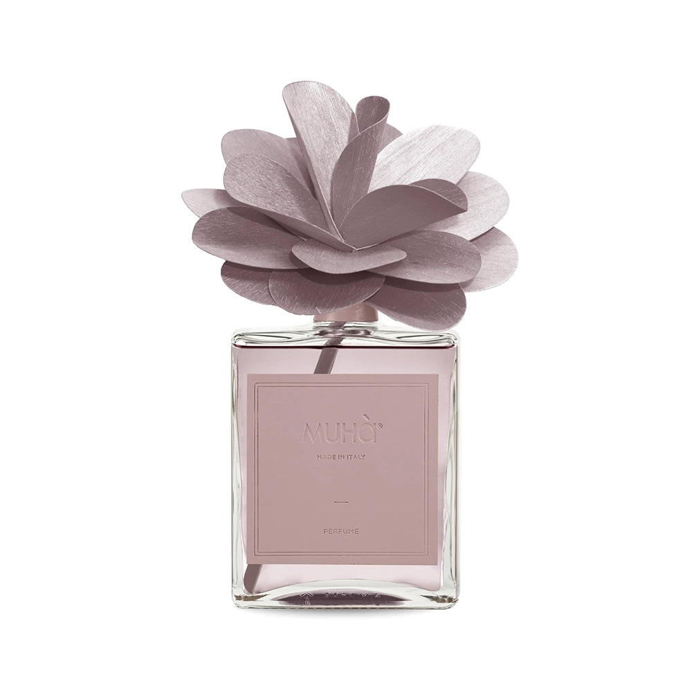 Profumatore per ambienti Flower Diffuser Neroli e Patchouli con Fiore in Legno di Betulla Muhà