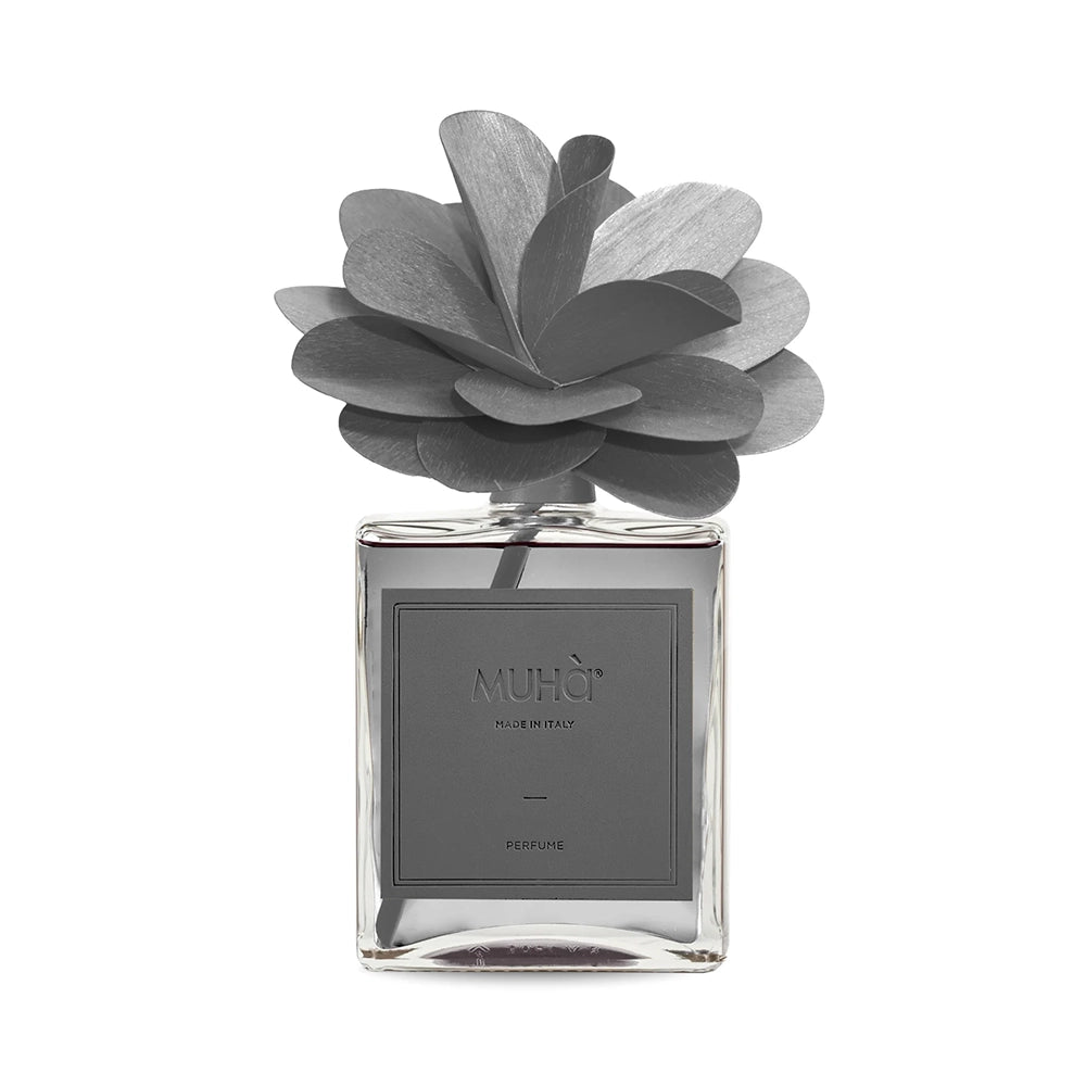 Profumatore per ambienti Flower Diffuser Tonka e Sandalo con Fiore in Legno di Betulla Muhà