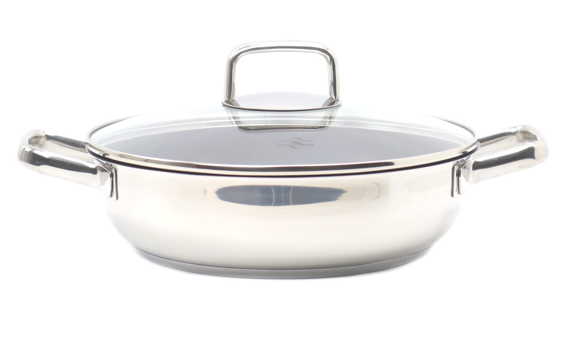 Padella in acciaio INOX 18/8 Küchenprofi