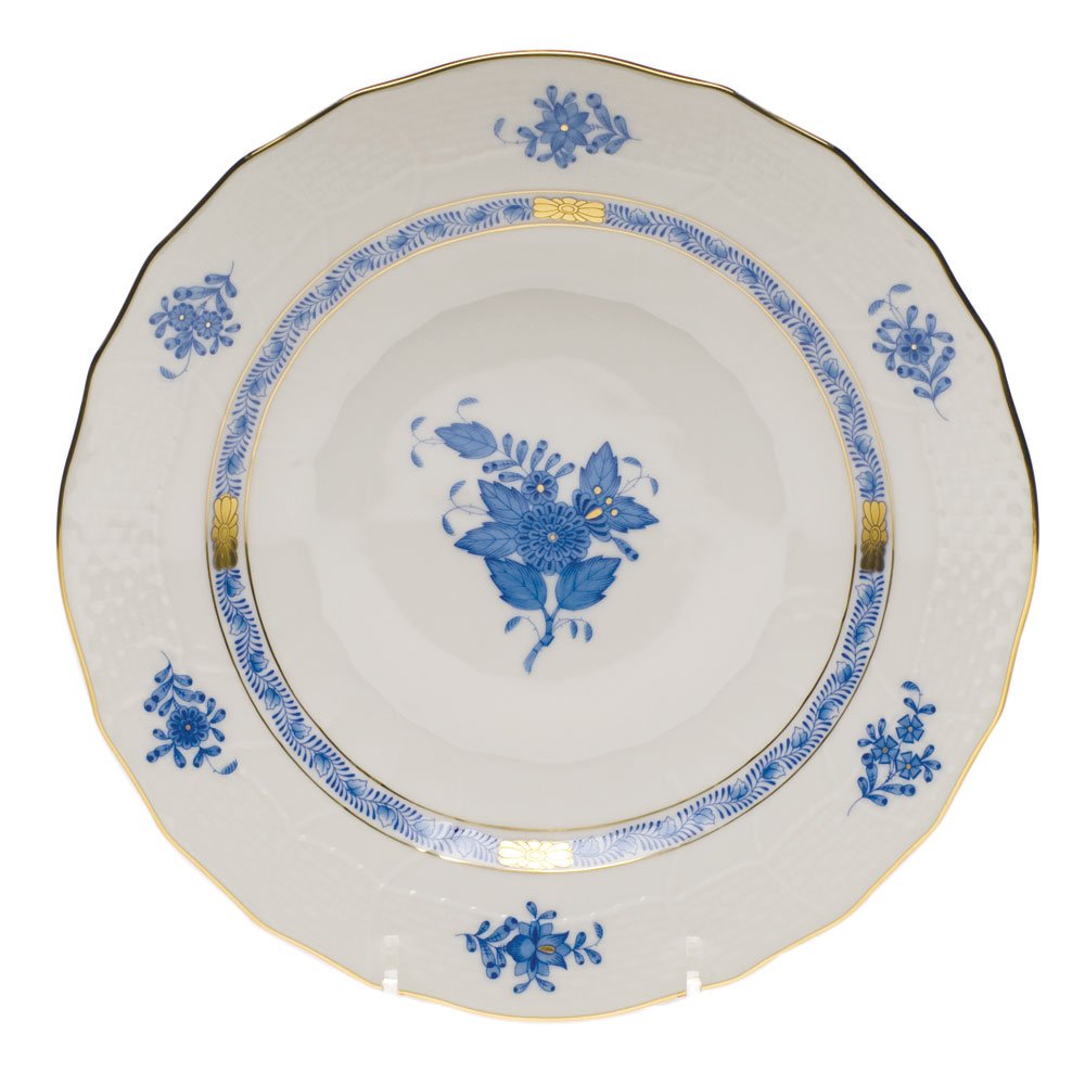 Chinese Bouquet Blue Dessert piatta by Herend