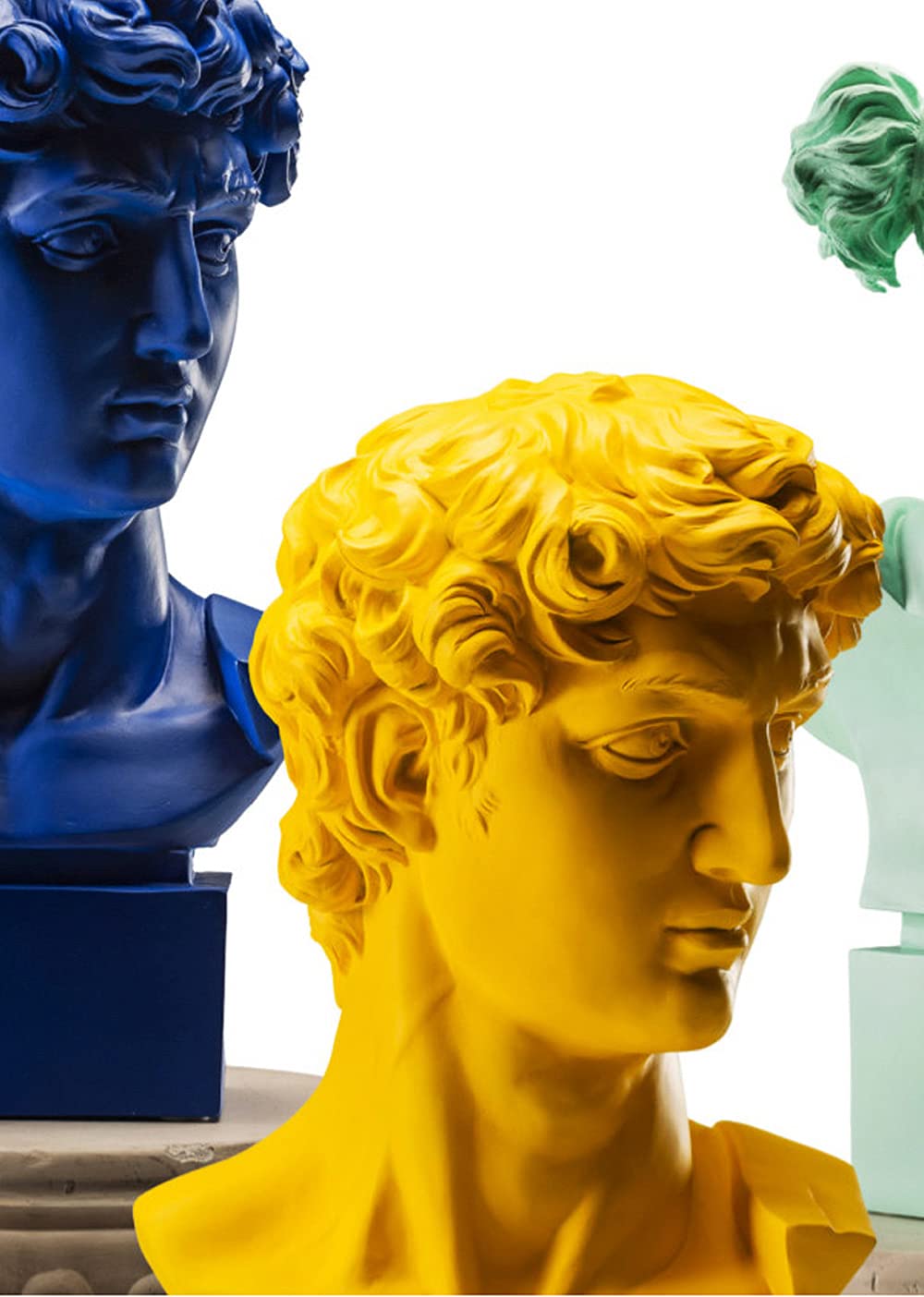 Busto david giallo cm 50 ref 1037175 - resina Palais Royal