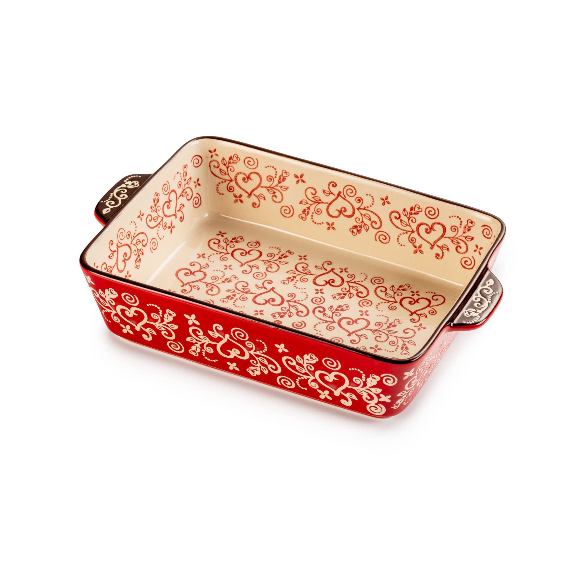 Pirofila Rettangolare Natale Decorazione 27x18 cm Forno 1022176 Lamart