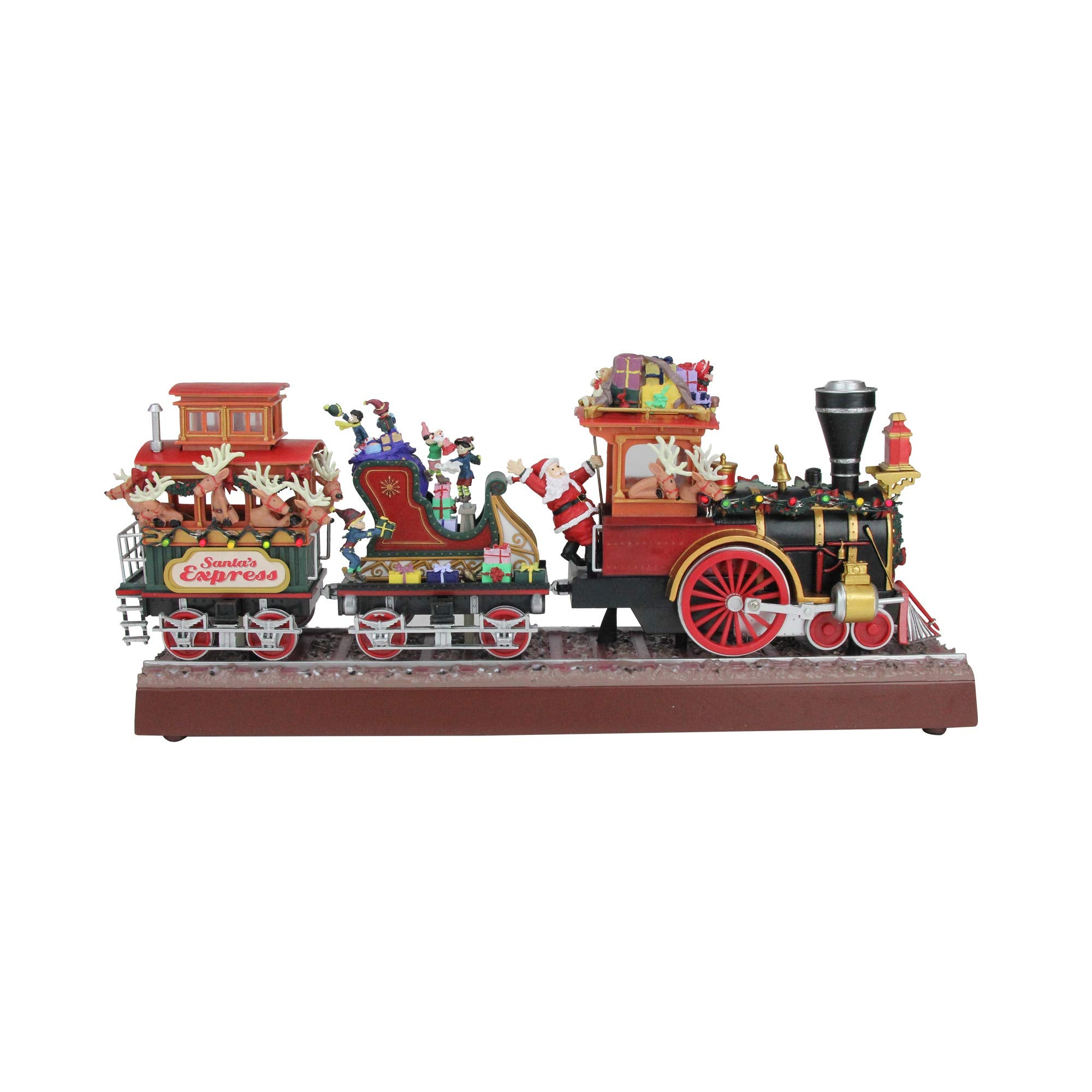 Decorazione musicale animata con Babbo Natale Mr Christmas