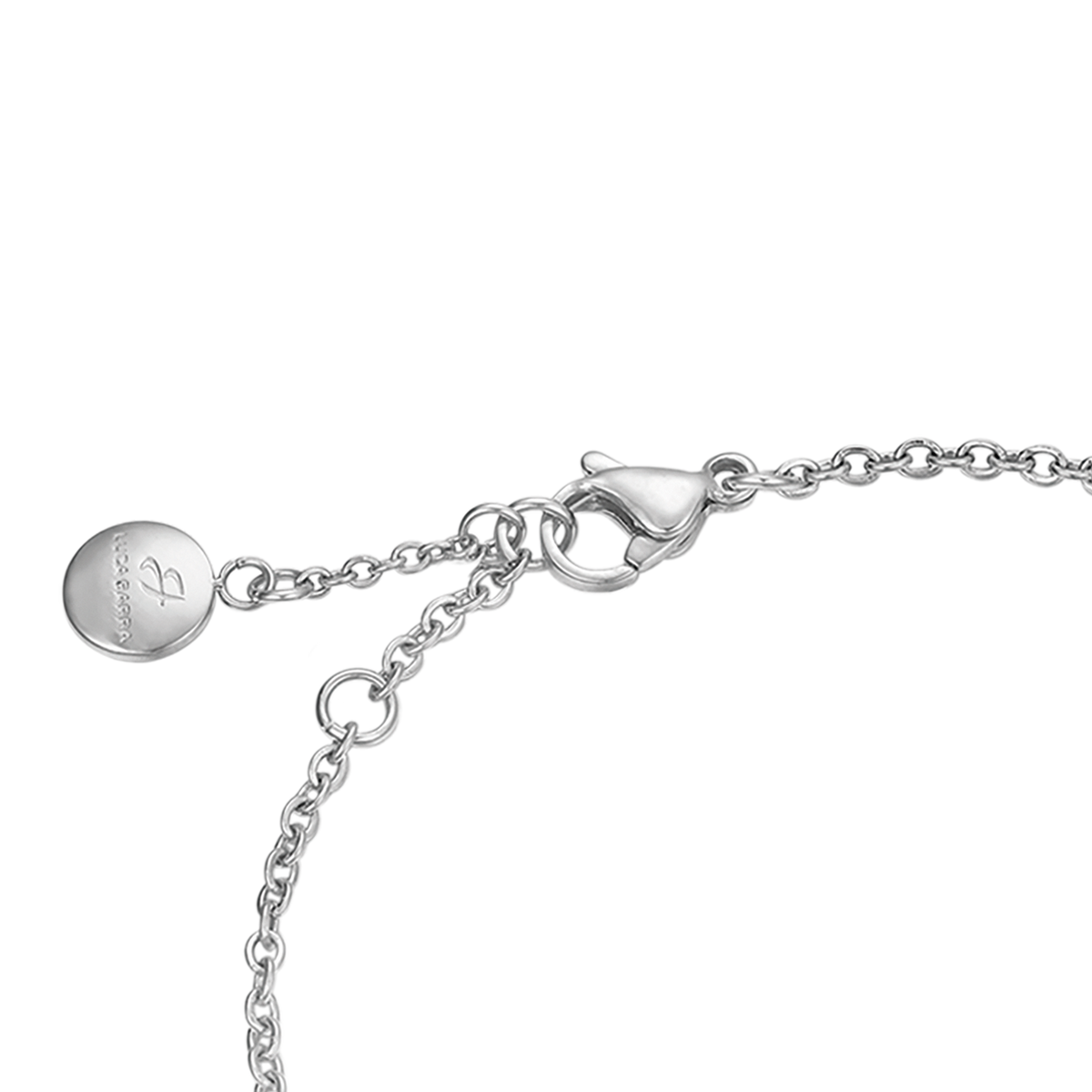 Bracciale donna in acciaio con infinito e cristalli - Luca Barra
