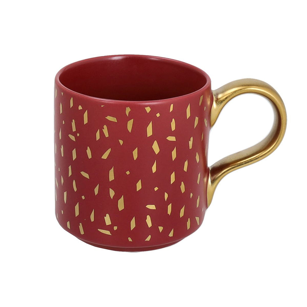 Mug 350 cc Friz New Bone China Rosso Linea New Milk&Coffee - Tognana