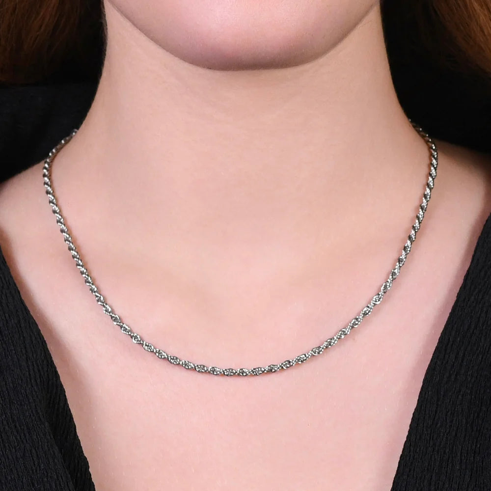 Collana donna in acciaio - Luca Barra