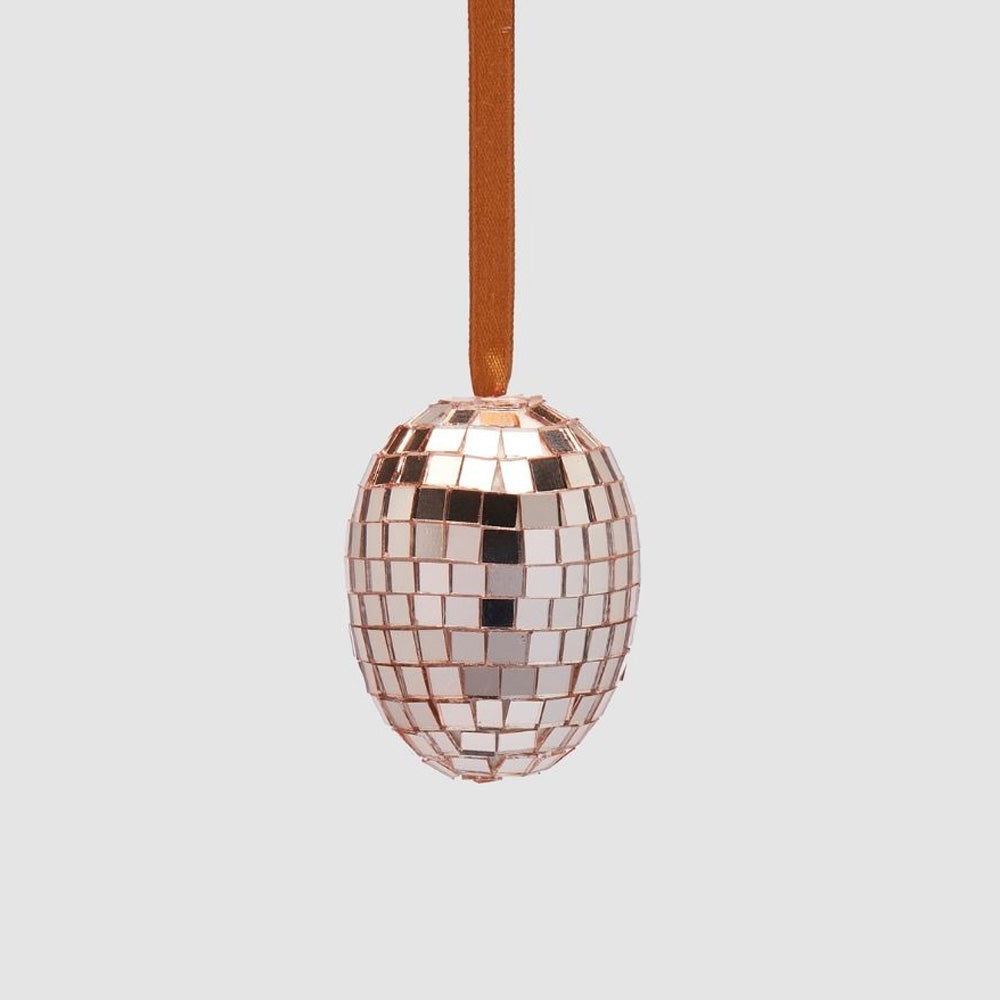 Decoro Mirror Uovo di Pasqua da appendere Salmone - EDG