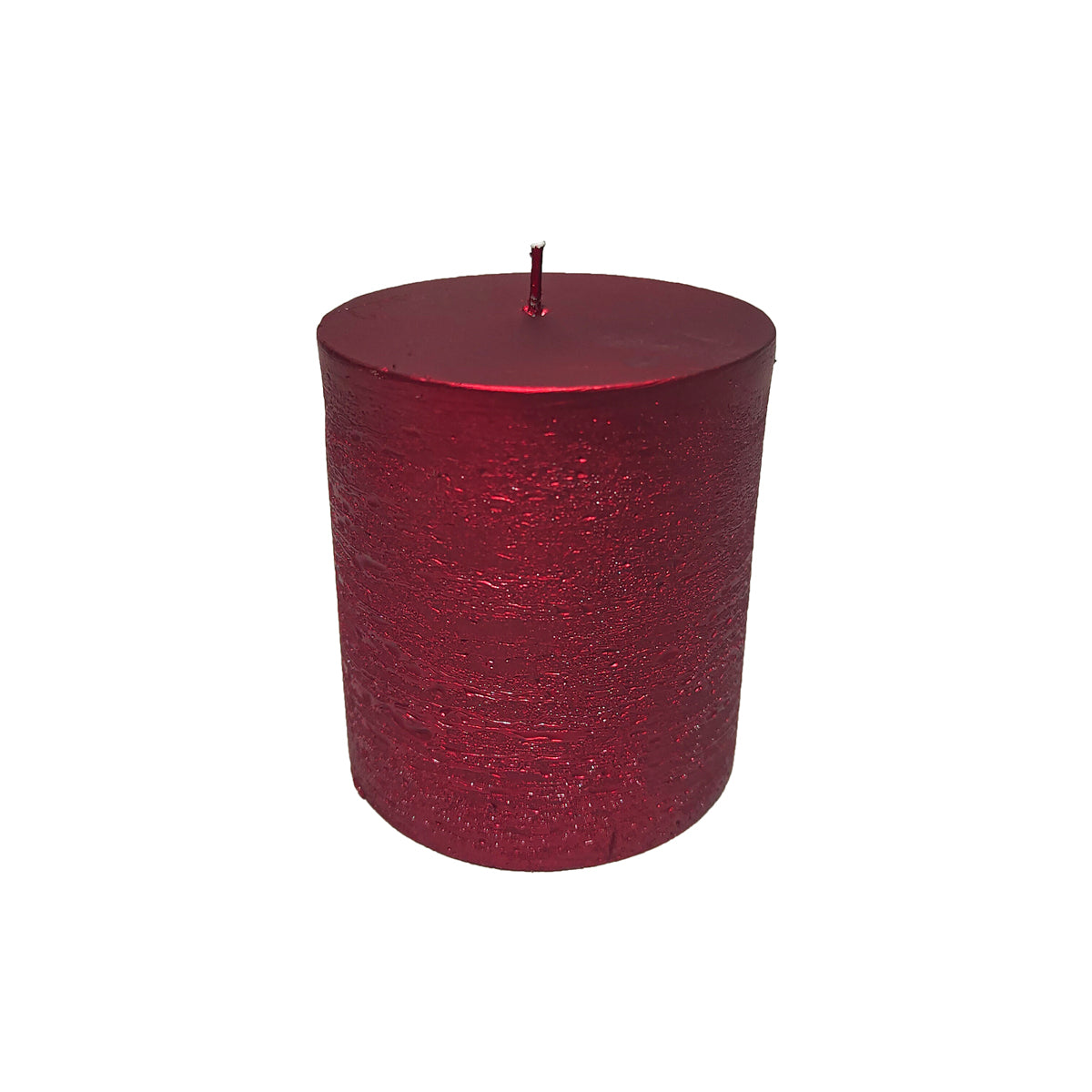 Candela Rossa Cilindrica 8 cm - Henriette