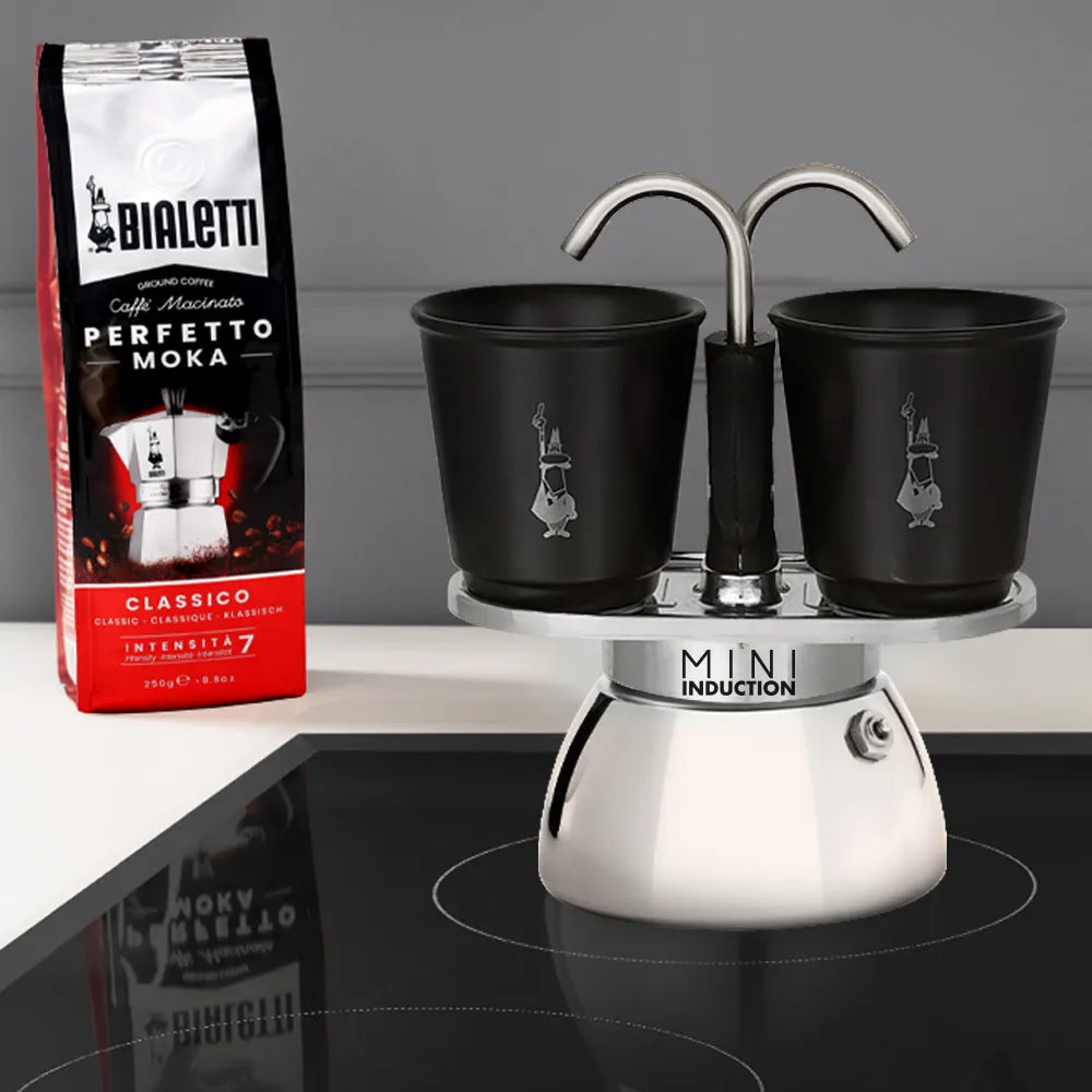 Set Mini Express Induzione + 2 Bicchieri - Bialetti