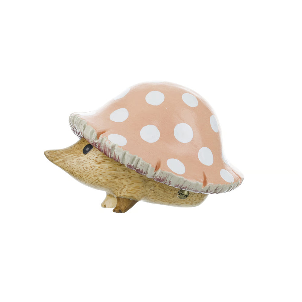 Porcospino del popolo dei funghi - Toadstool Hedgies - Dipinto a Mano- Capitani Coraggiosi