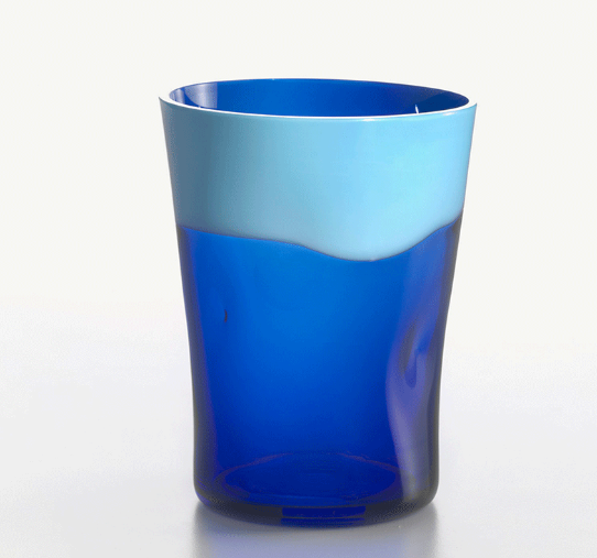 Bicchiere Acqua Dandy Celeste Blu Nason Moretti