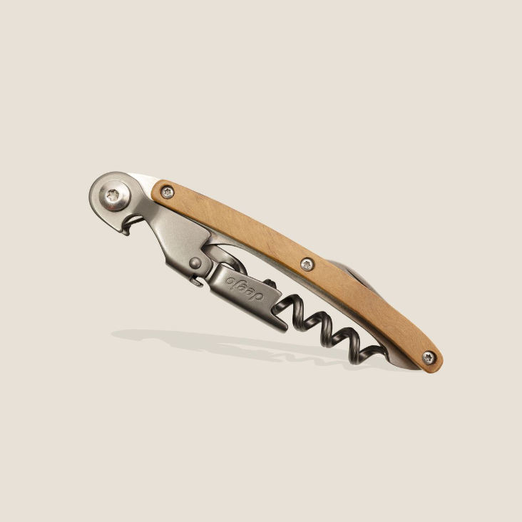 Waiter's knife Olive wood Deejo