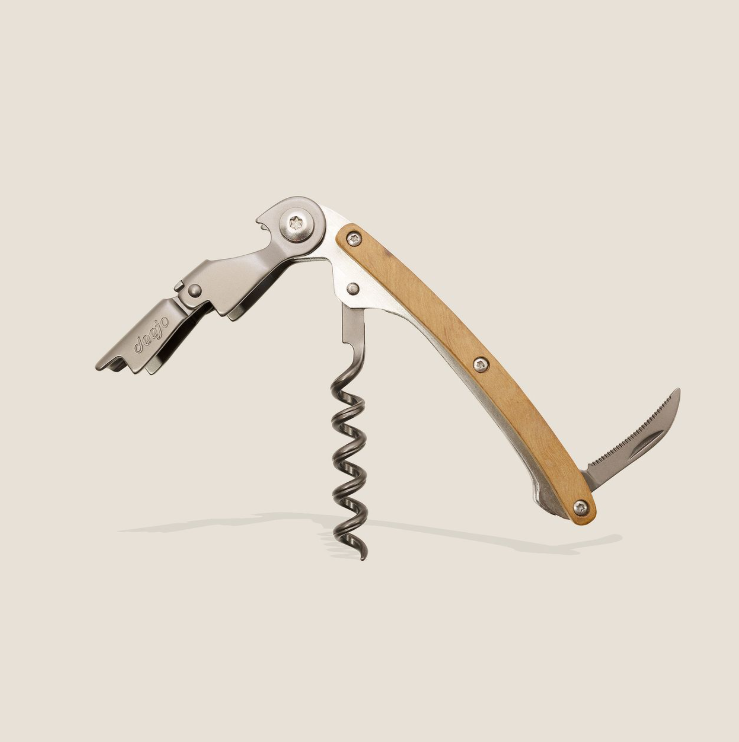 Waiter's knife Olive wood Deejo