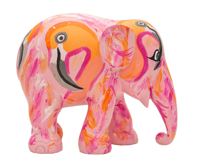 Elefante I Want to be Pink and Fluffy H. 15cm Elephant Parade