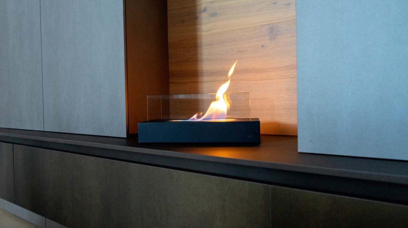 Caminetto a bioetanolo colore Nero WD Lifestyle