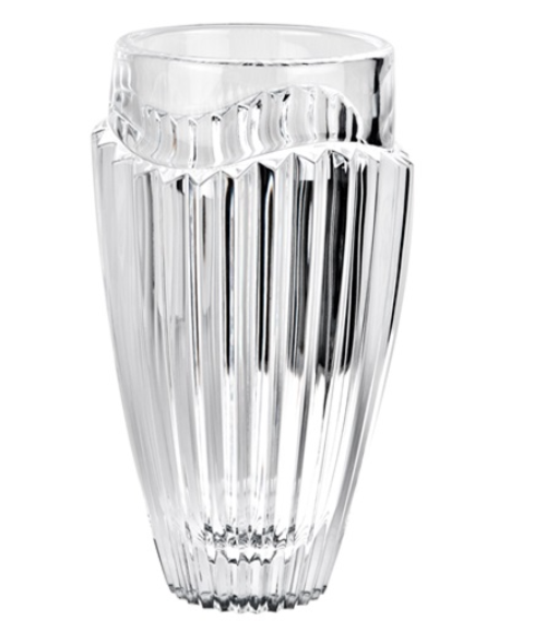Vaso Oceania cristallo H.30cm Rogaska