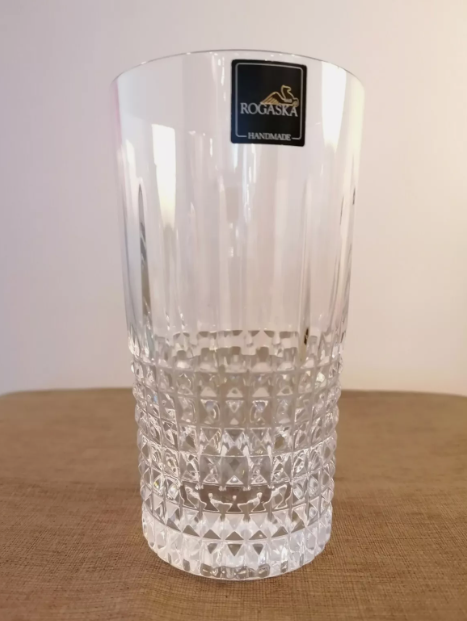 Set "Capri" tumbler alto 6pz in cristallo Rogaska