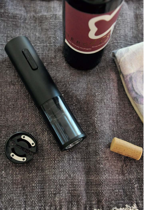 Cavatappi elettrico in finitura nero opaco WD Lifestyle