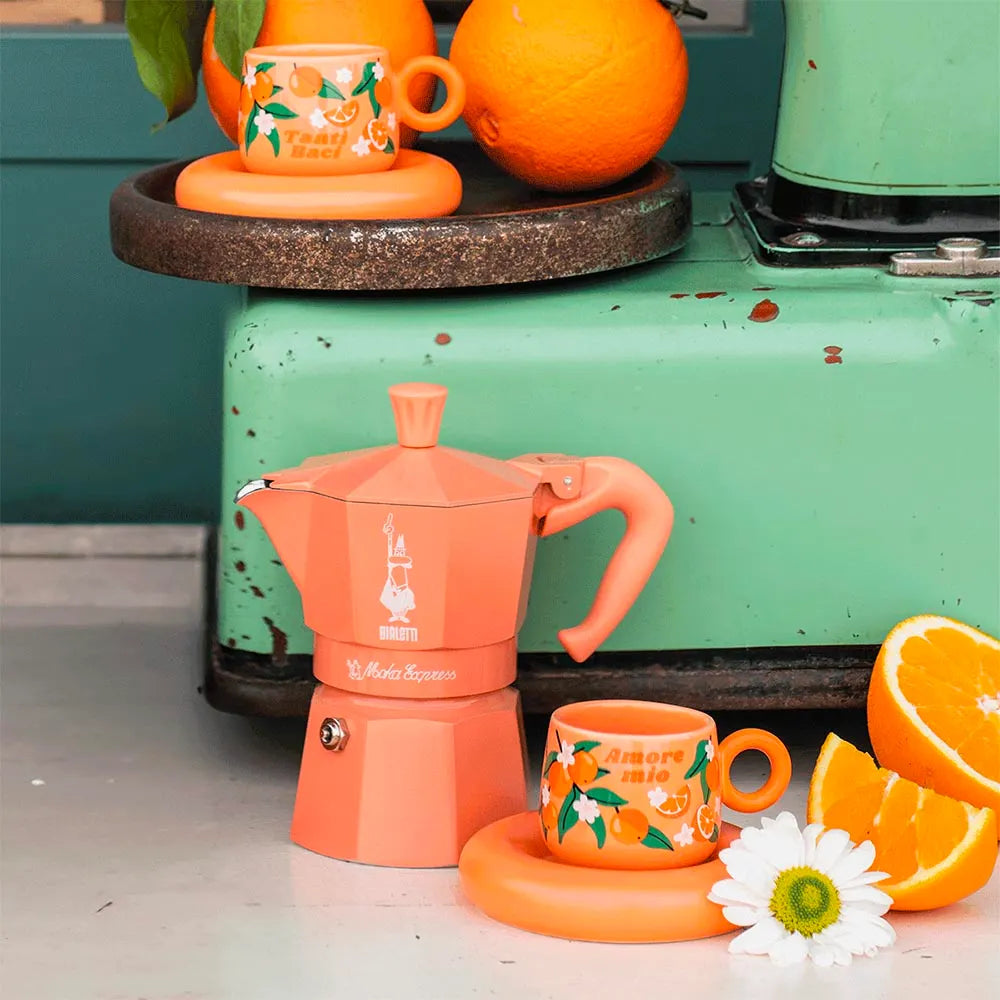 Set 2 tazzine Arance- Collezione Mercato della frutta - Bialetti