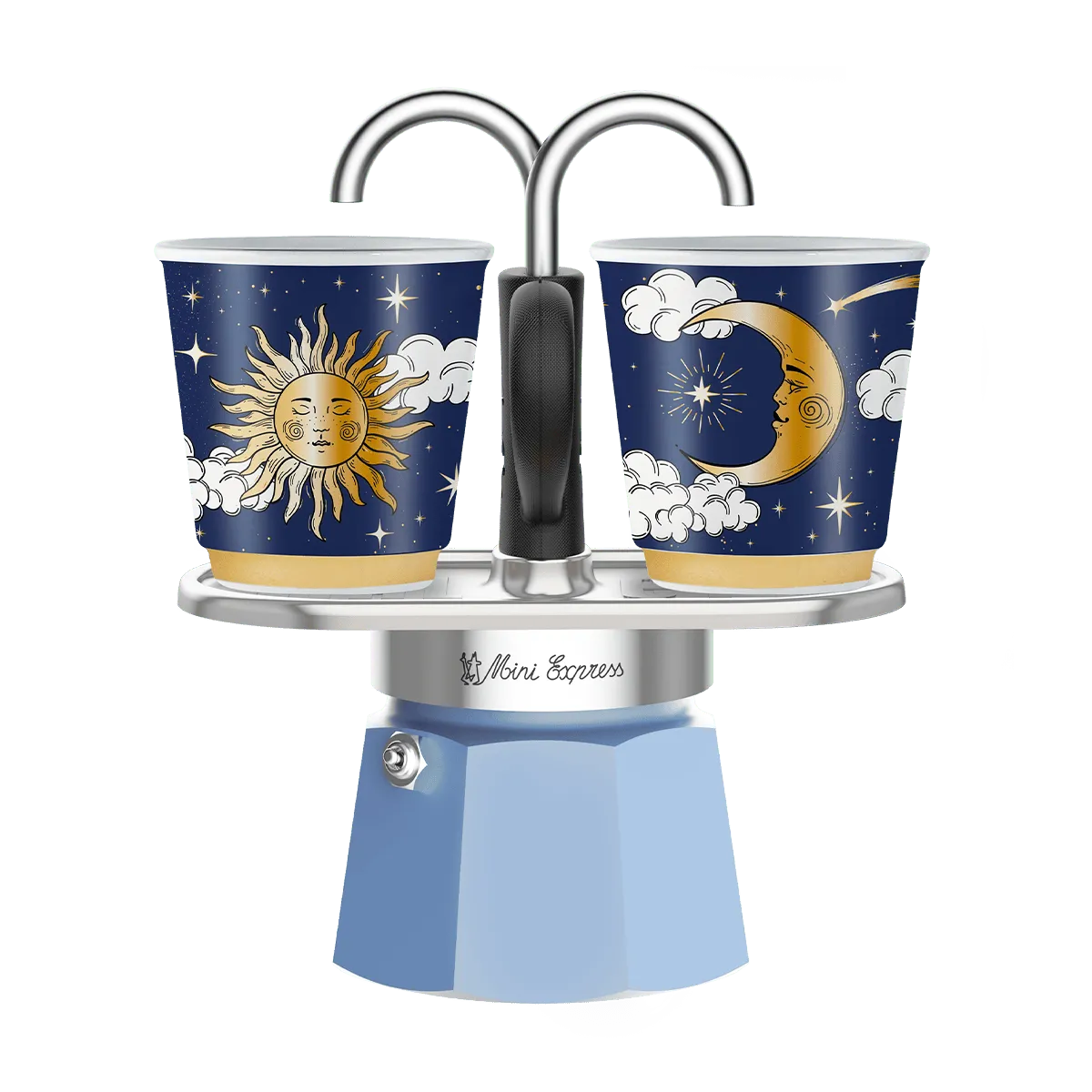 Set mini express sole e luna - Ceruleo - Bialetti