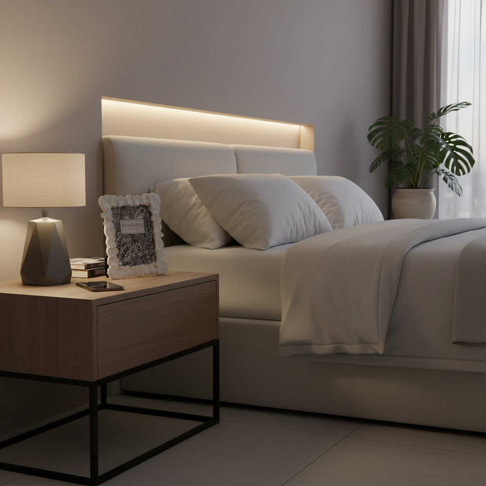 Cornice Palme Bianca 28x33cm (20x25) - Henriette