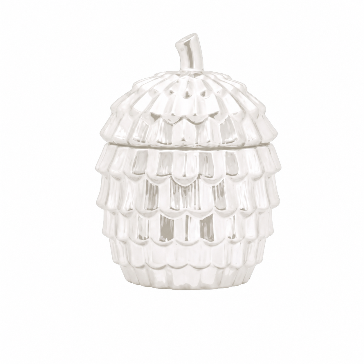 Scatola con coperchio Cm.13x18 Dodo Bianco - Fade