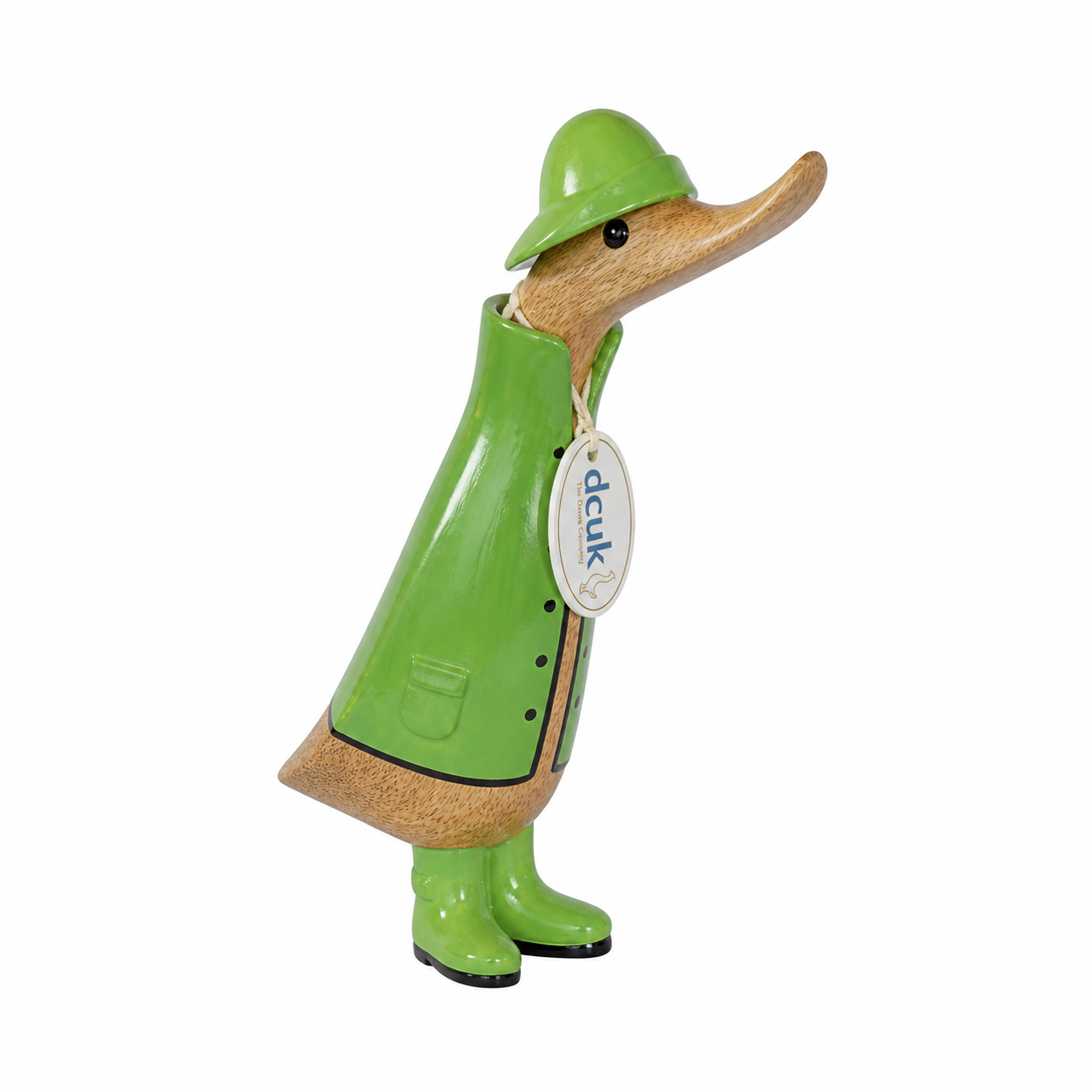 Duckling con Impermeabile Dipinto a Mano- Capitani Coraggiosi