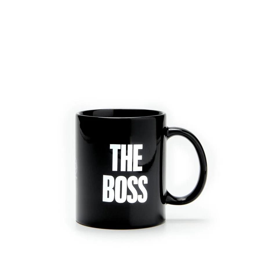 Mug in ceramica 32,5 cl nera "The Boss" - Più Forty