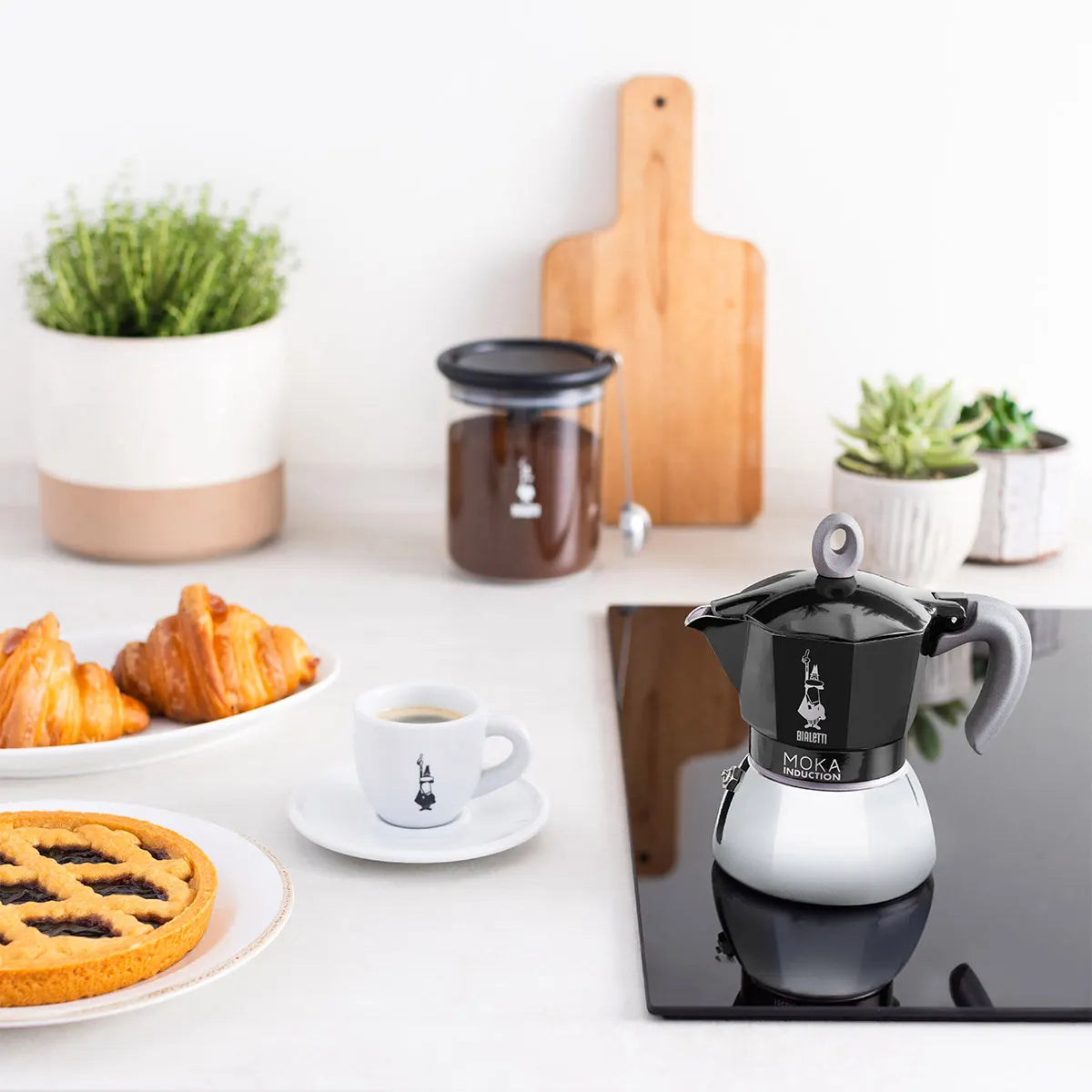 Moka Induction Nera 6 tazze - Bialetti