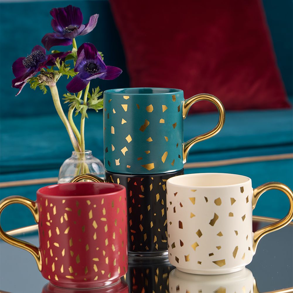 Mug 350 cc Friz New Bone China Petrolio - Tognana
