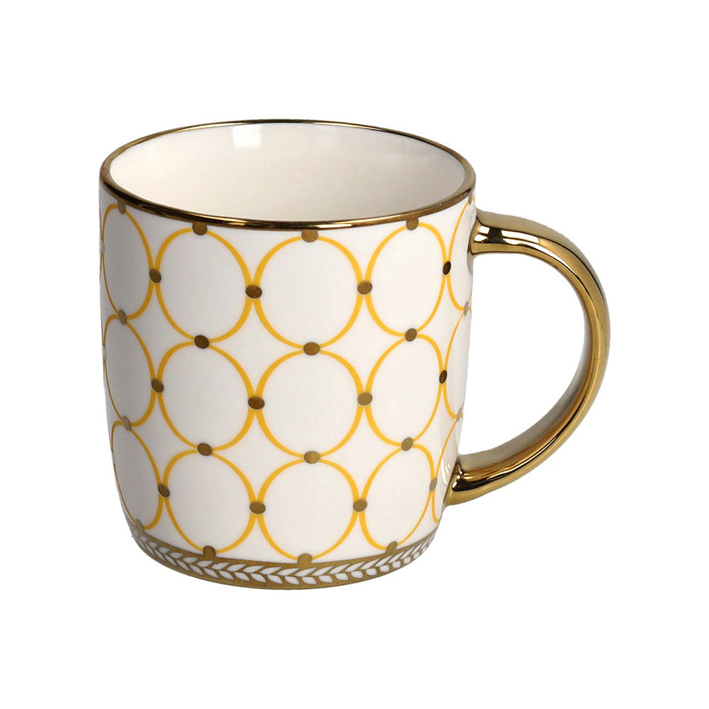 Mug 360 cc Graffiti New Bone China Giallo - Tognana
