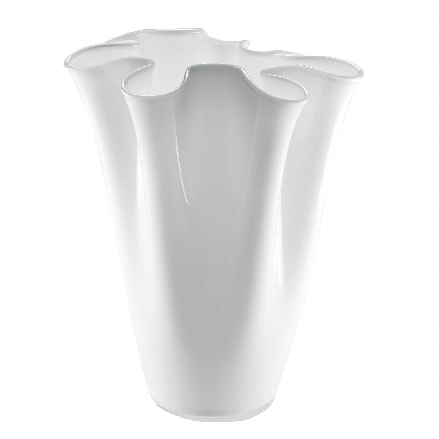 Vaso Bianco H40 cm - Wave - Onlylux