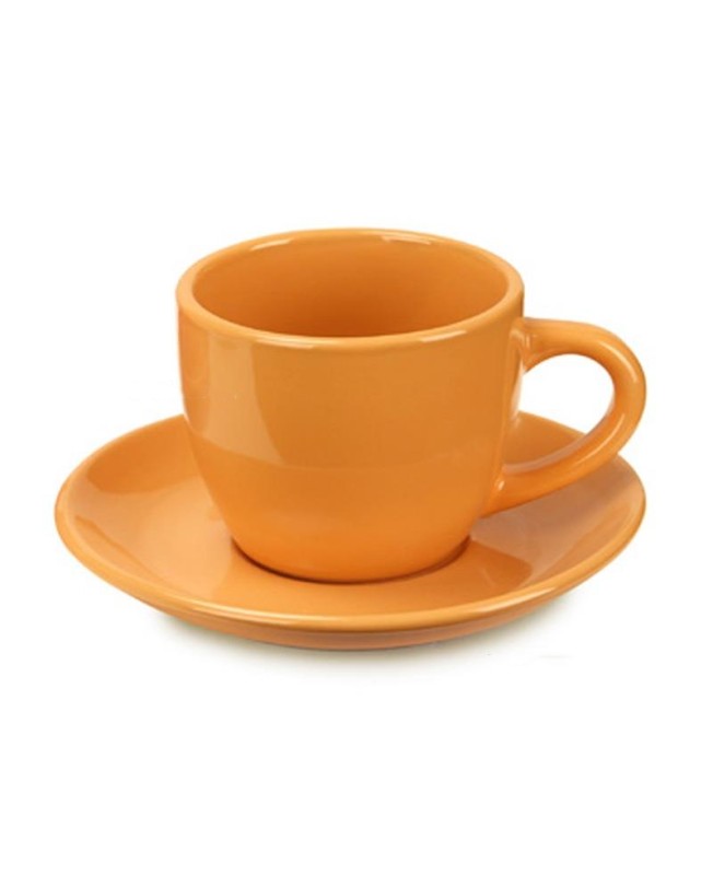 Set 6 Tazze Caffè Cp 90 Ml Collezione Carioca Arancione - Fade