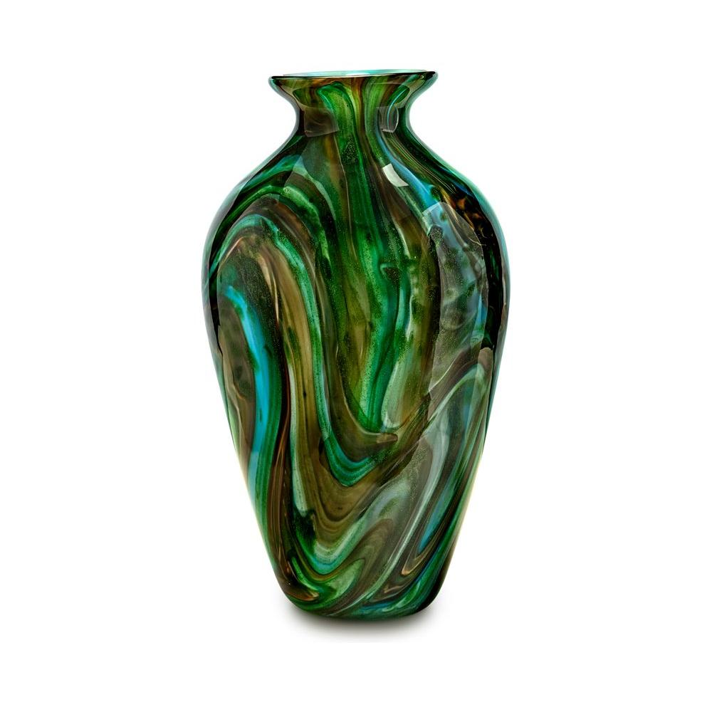 Vaso in vetro Smeraldo 18x37 Cm - Fade