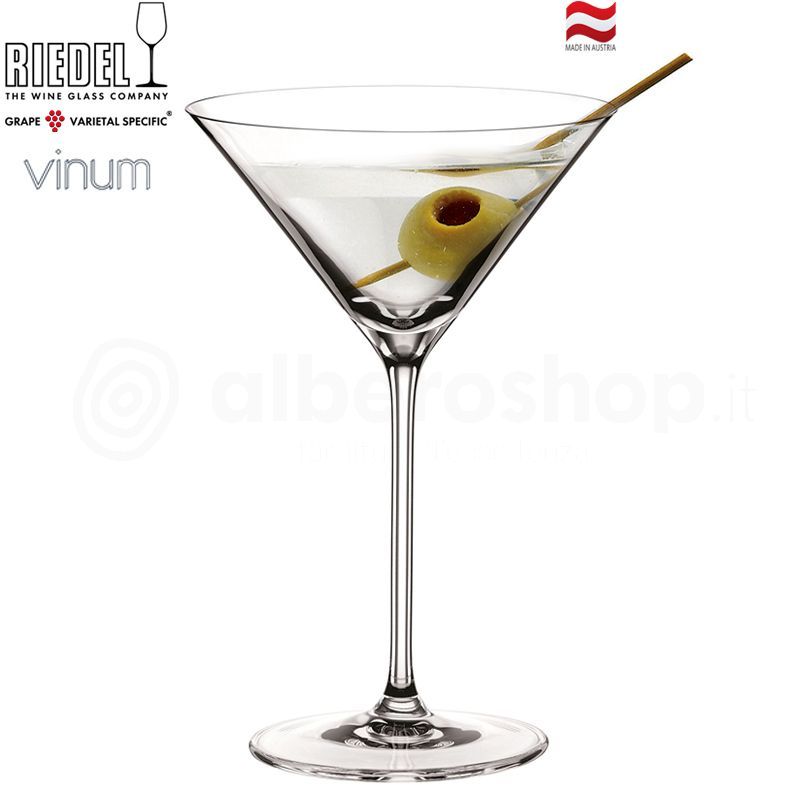Riedel set 2 bicchieri Martini