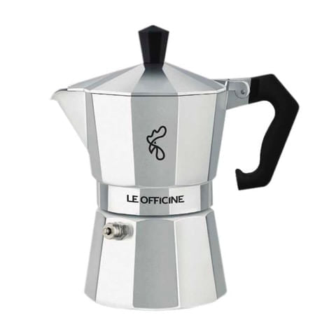 Caffettiera Espresso Classica in acciaio inox Amika 3tazze